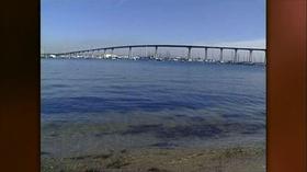 Video thumbnail: KPBS Evening Edition Coronado Bridge; "Old Spanish" lighthouse