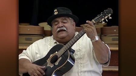 Video thumbnail: Ken Kramer's About San Diego Ramon "Chunky" Sanchez, the "Troubadour of the Barrio"