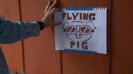 Video thumbnail: Art School Making Stencils with Mike Shine