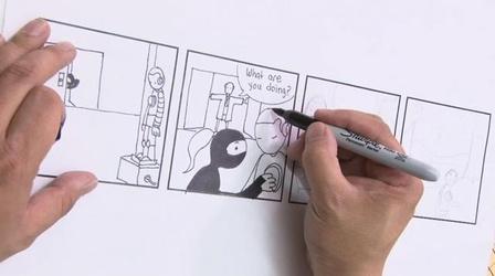 Video thumbnail: Art School Drawing Comics with Thien Pham