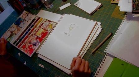 Video thumbnail: Art School Drawing a Coffee Cup with Wendy Macnaughton