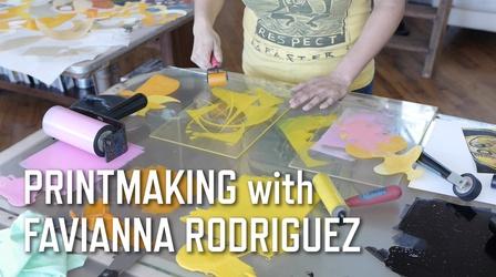 Video thumbnail: Art School Printmaking with Favianna Rodriguez