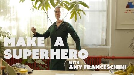 Video thumbnail: Art School Make a Superhero with Amy Franceschini