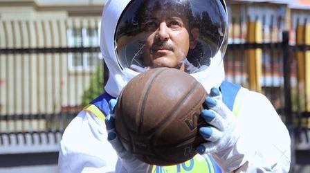 Video thumbnail: Art School Shooting Hoops with an Astronaut