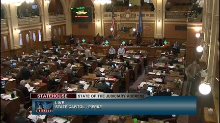 Video thumbnail: Statehouse 2018 State of the Judiciary Address
