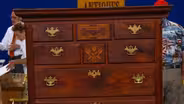 Appraisal: Chippendale Walnut Tall Chest, ca. 1790