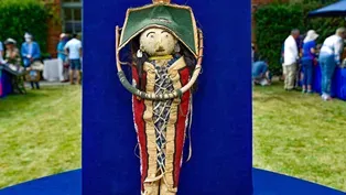 Appraisal: Northwest Native American Cradle & Doll, ca. 1915