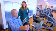 COPD patient rehabs at St Luke's