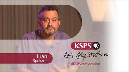Video thumbnail: KSPS Public Television It's My Station: Juan Mas