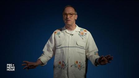 Video thumbnail: PBS NewsHour David Sedaris: Don’t confuse mistakes for microaggressions