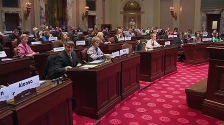 Video thumbnail: Almanac: At the Capitol First week of session, Capitol reporters
