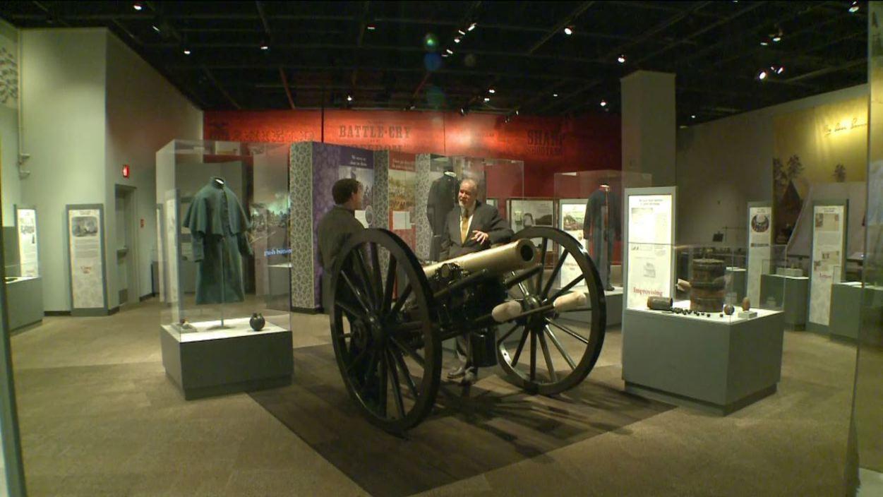 Healthcare reform, Civil War exhibit.