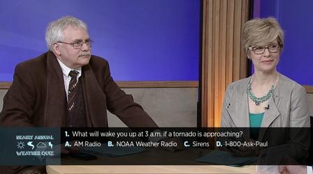 Video thumbnail: Almanac Primary push, weather quiz, Dale Watson, party chairs