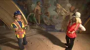 nurses strike, Mukhtar Ibrahim, capitol mural restoration
