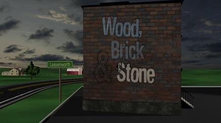 Video thumbnail: KTWU Special Programs Wood, Brick & Stone:  Leavenworth