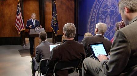 Video thumbnail: Governor's Monthly News Conference Apr-15