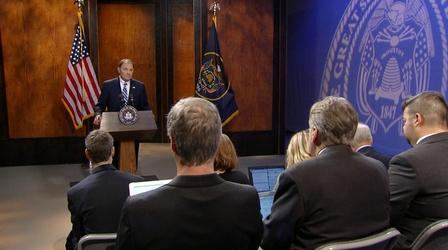 Video thumbnail: Governor's Monthly News Conference Oct-15