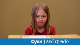 Video thumbnail: PBS Utah Presents Cyan - 3rd Grade - Writers & Illustrators Winner
