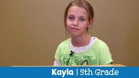 Video thumbnail: PBS Utah Presents Kayla - 5th Grade - Writers & Illustrators Winner