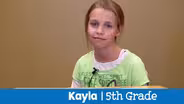 Kayla - 5th Grade - Writers & Illustrators Winner