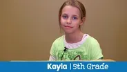 Kayla - 5th Grade - Writers & Illustrators Winner