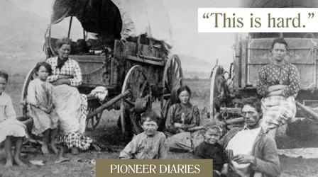 Video thumbnail: Utah History Pioneer Diaries: 'This is hard'