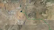 Water Pipeline - Closer View