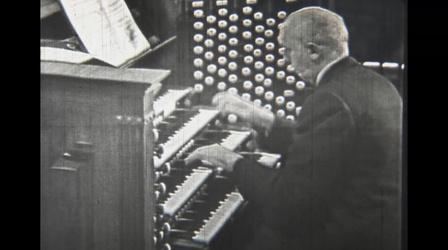 Video thumbnail: Utah History Alexander Schreiner at the Tabernacle Organ