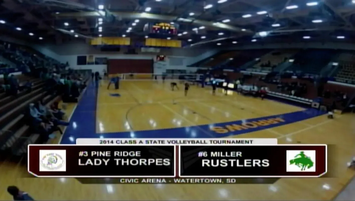 2014 Class A Volleyball Tournament-First Round Game 3