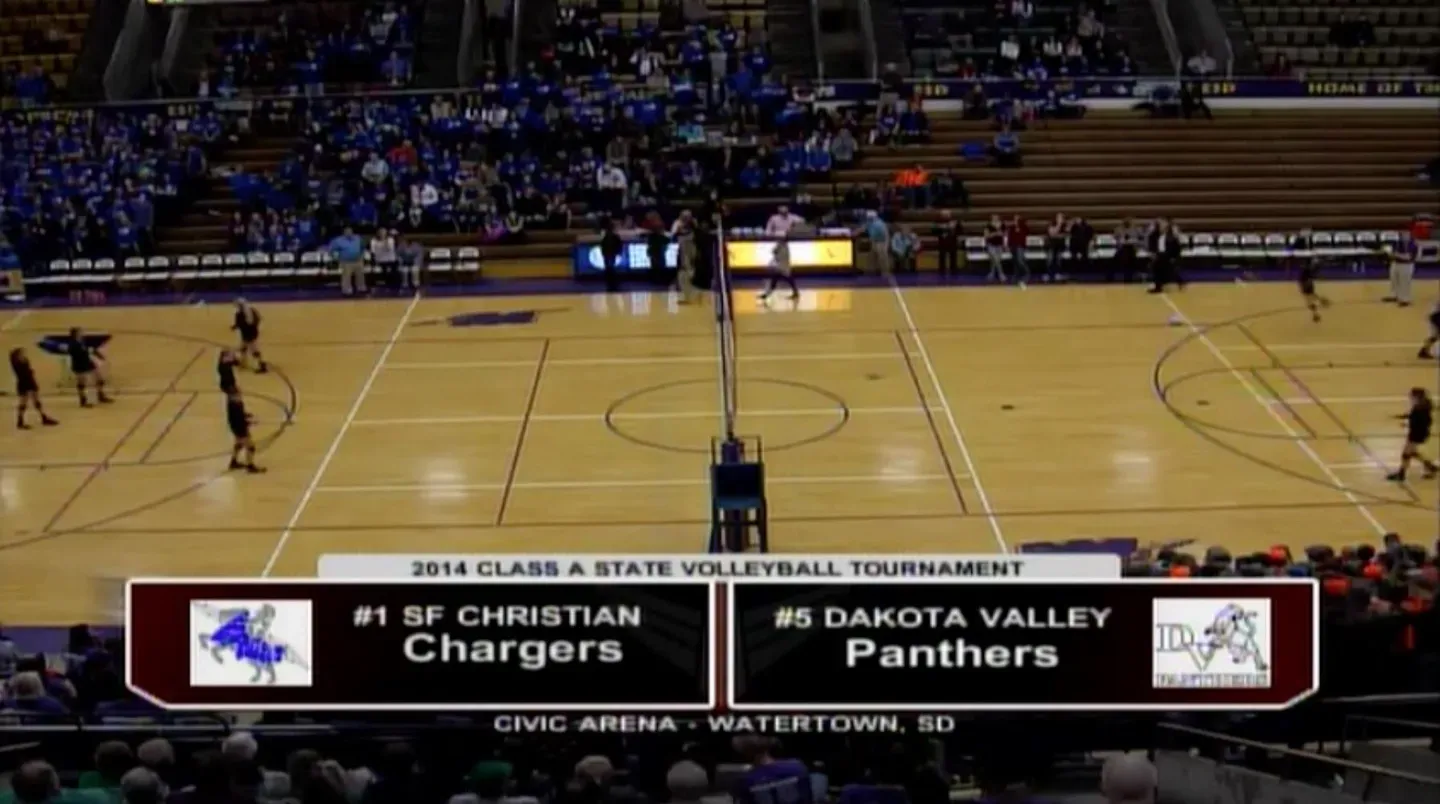 2014 Class A Volleyball Tournament-Semifinal 1