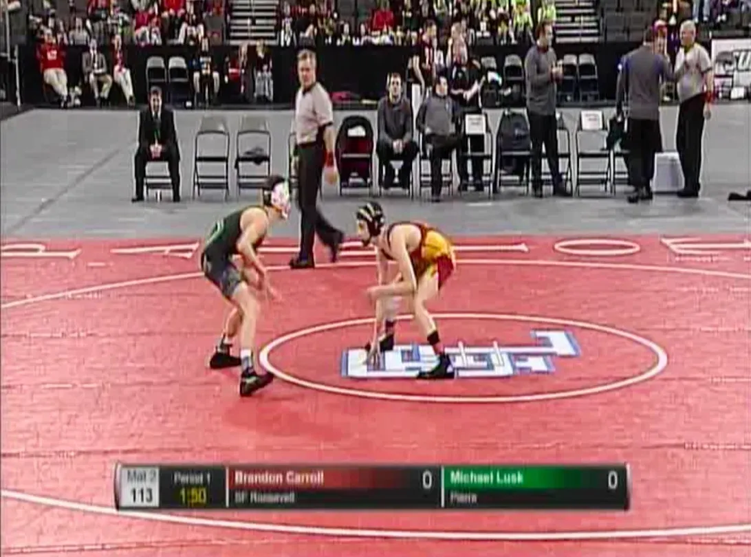 2015 Class A Wrestling 113 lb. Championship