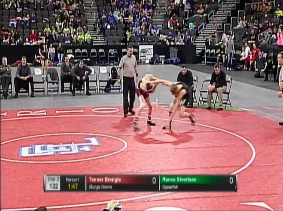 2015 Class A Wrestling 132 lb. Championship
