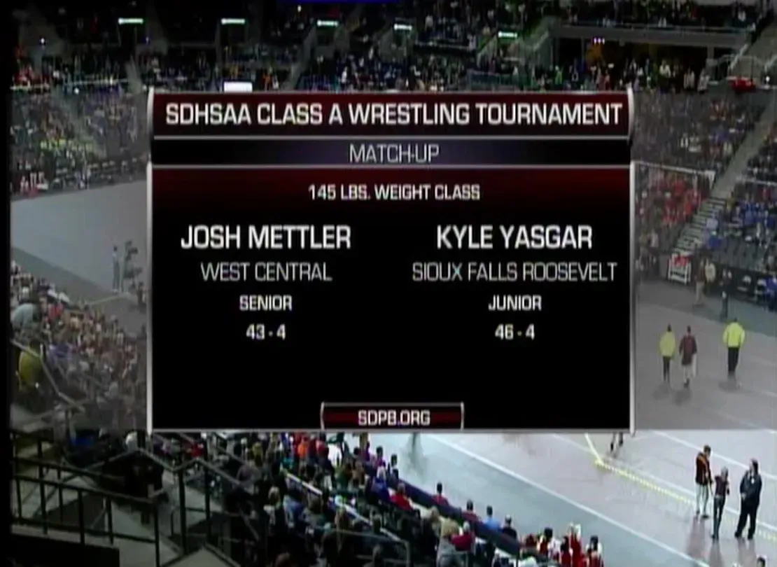 2015 Class A Wrestling 145 lb. Championship