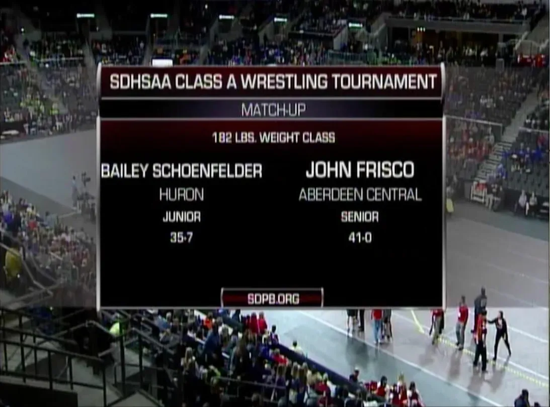 2015 Class A Wrestling 182 lb. Championship