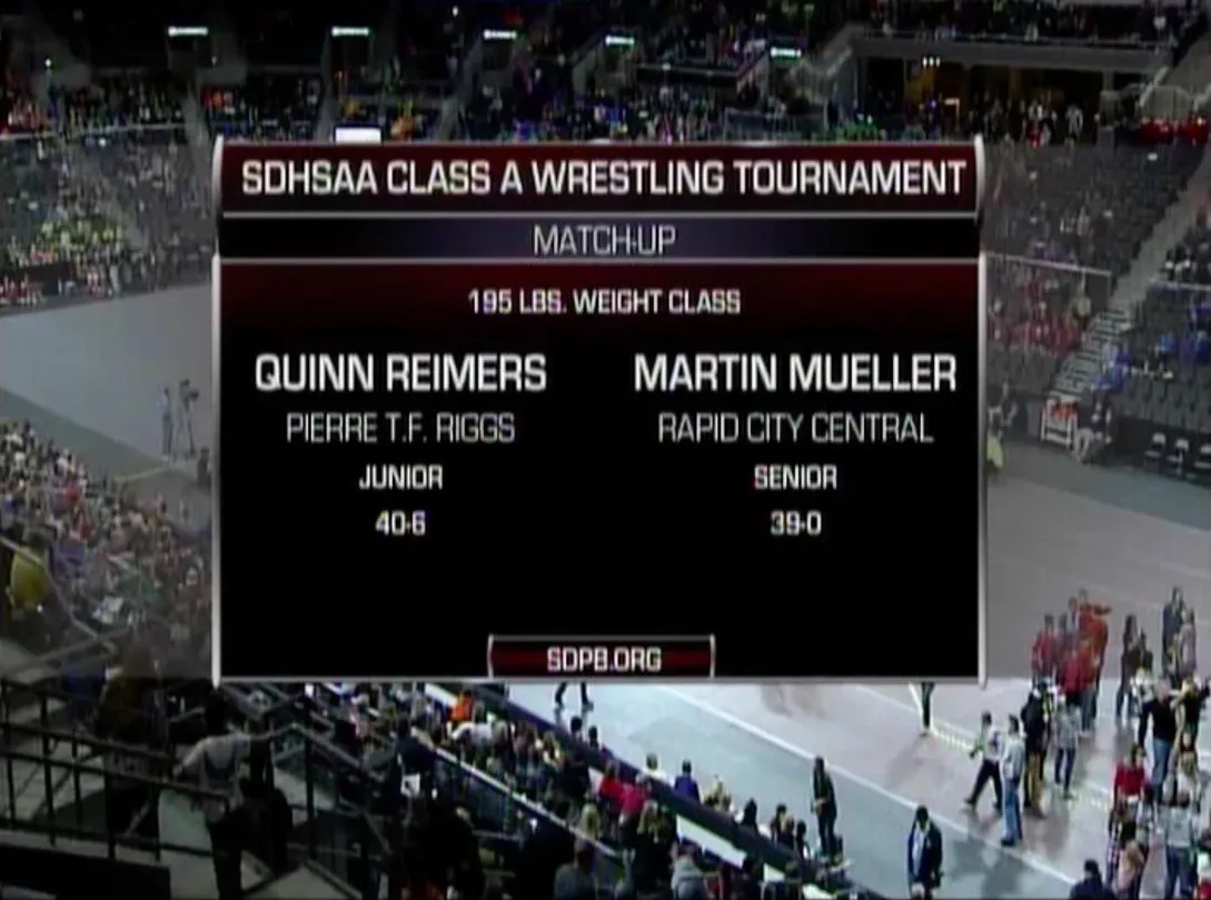2015 Class A Wrestling 195 lb. Championship