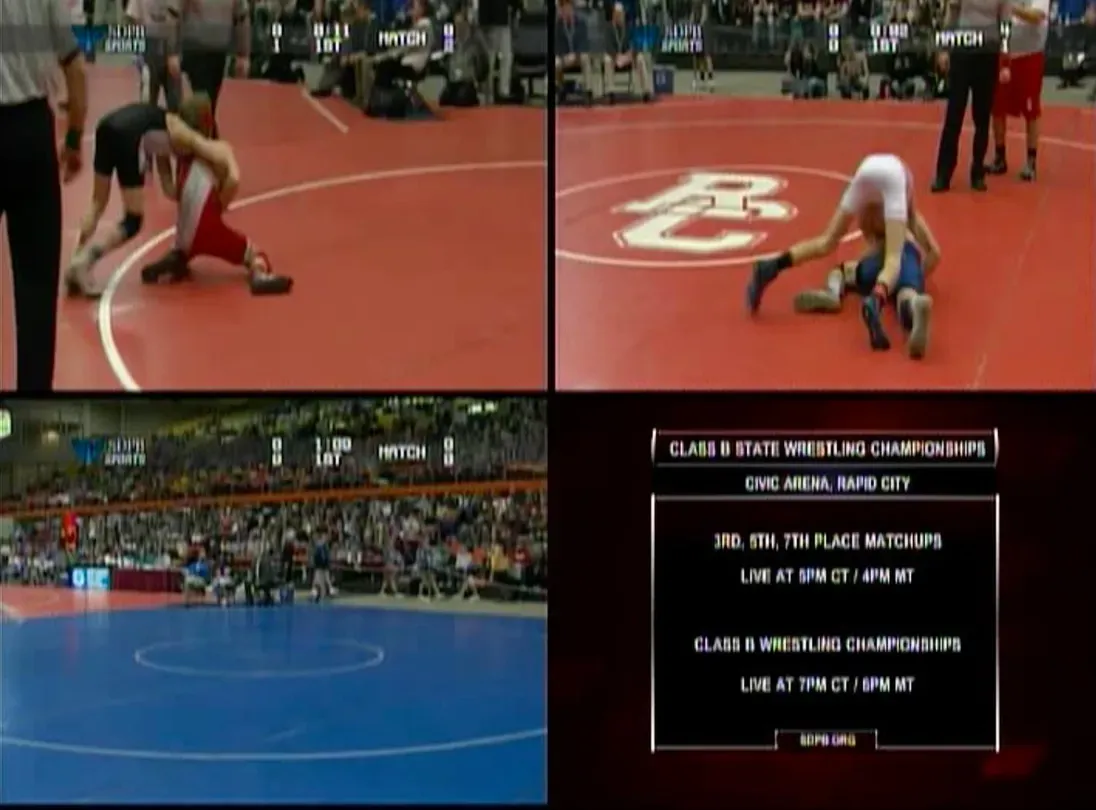 2015 Class B Wrestling 106 lb. Consolation Matches