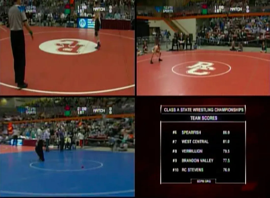 2015 Class B Wrestling 132 lb. Consolation Matches