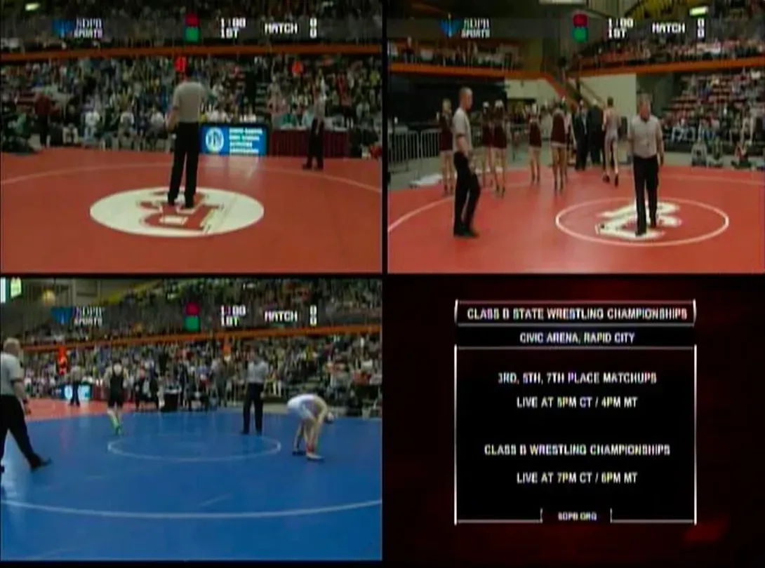 2015 Class B Wrestling 138 lb. Consolation Matches