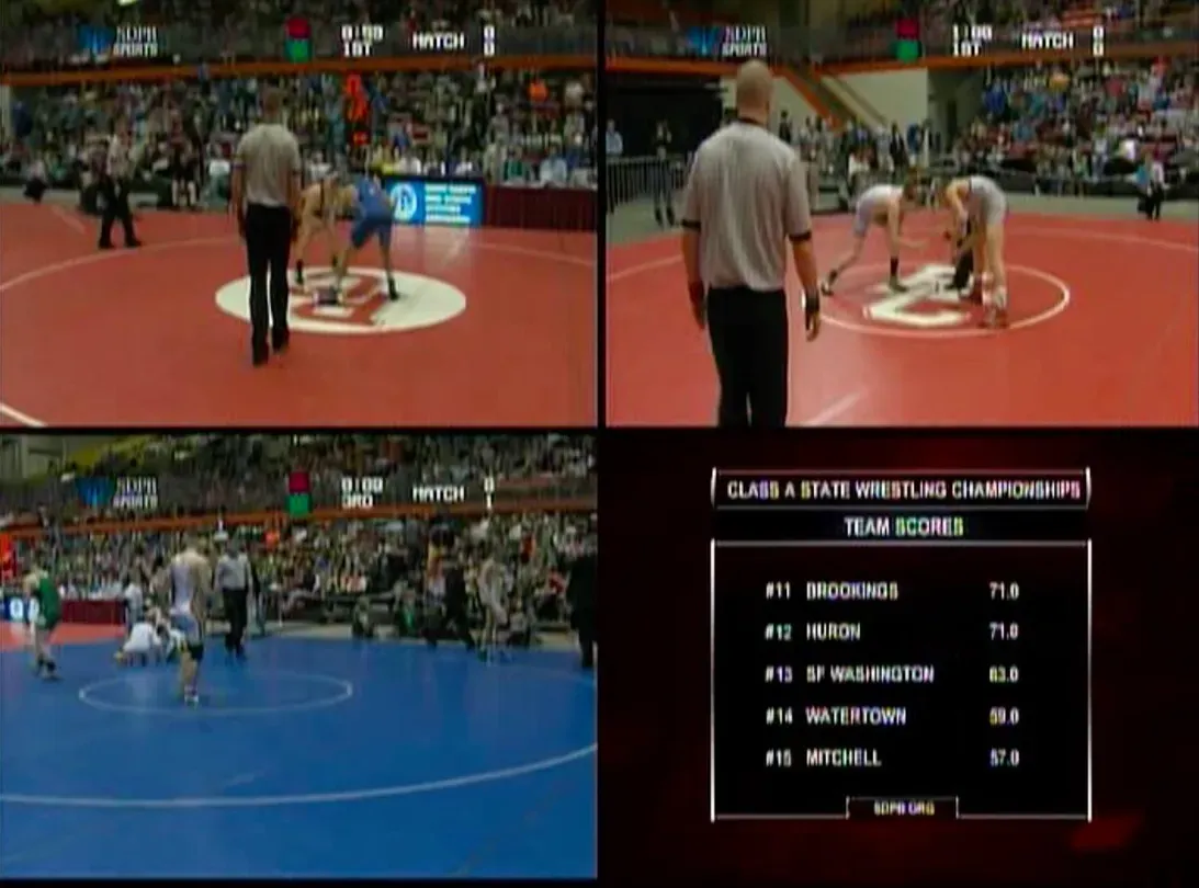 2015 Class B Wrestling 170 lb. Consolation Matches