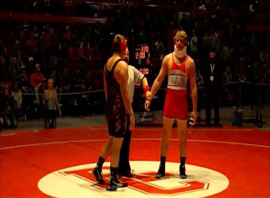2015 Class B Wrestling 220 lb. Championship