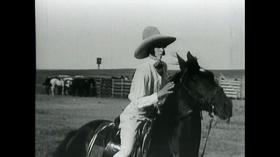 Video thumbnail: Images of the Past Trick Rider Mattie Goff at the 1927 Faith, SD Rodeo