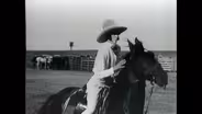 Trick Rider Mattie Goff at the 1927 Faith, SD Rodeo