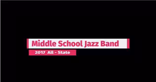 South Dakota Middle School All-State Jazz Band
