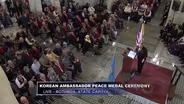 Korean Ambassador Peace Medal Ceremony