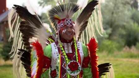 Video thumbnail: Our Wyoming George Abeyta Fancy Feather Dancing
