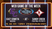 2024 Football Fridays in Georgia: Web Game - East Coweta at Sandy Creek