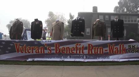 Video thumbnail: Valley PBS Community byYou Veteran’s Benefit Run-Walk 5K/10K