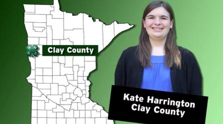 Video thumbnail: Minnesota 4-H: Growing True Leaders Kate Harrington