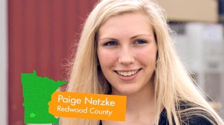 Video thumbnail: Minnesota 4-H: Growing True Leaders Paige Netzke