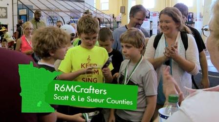 Video thumbnail: Minnesota 4-H: Growing True Leaders R6MCrafters